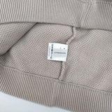 crepuscule 鹿の子スウェット 定価17600円 2101-001 コットン サイズ1 セーター ニット ベージュ メンズ クレプスキュール【中古】6-1008M∞