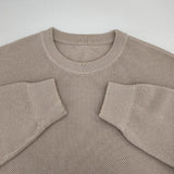 crepuscule 鹿の子スウェット 定価17600円 2101-001 コットン サイズ1 セーター ニット ベージュ メンズ クレプスキュール【中古】6-1008M∞