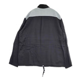 NAMACHEKO naza tracksuit top トラックジャケット ブルゾン 23SS ブルー ブラック メンズ ナマチェコ【中古】6-0610M∞