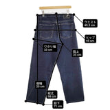 Versace Jeans ヴィンテージ イタリア製 メデューサ デニムパンツ 90ｓ ネイビー メンズ ヴェルサーチ・ジーンズ【中古】6-0610G∞