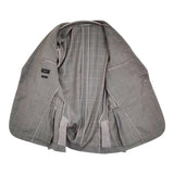 Paul Smith 2B テーラードジャケット チェック サイズL テーラードジャケット グレー メンズ ポール・スミス【中古】6-0512M♪
