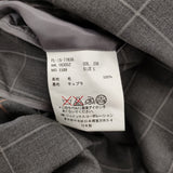 Paul Smith 2B テーラードジャケット チェック サイズL テーラードジャケット グレー メンズ ポール・スミス【中古】6-0512M♪