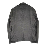 hiromichi nakano ドット サイズL スーツ ジャケット パンツ スラックス セットアップ グレー メンズ ヒロミチナカノ【中古】6-0512M♪