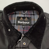 Barbour トランスポート ワックス ジャケット 定価59400円 サイズ40 242MWX1678 ジャケット ブラック メンズ バブアー【中古】6-0407T♪