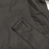 Barbour トランスポート ワックス ジャケット 定価59400円 サイズ40 242MWX1678 ジャケット ブラック メンズ バブアー【中古】6-0407T♪