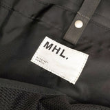 MHL. DAYPACK リュックサック リュック・デイパック ブラック レディース エムエイチエル【中古】6-0704G∞