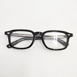 EYEVAN ALLEN（50）定価46200円 眼鏡 50□22-145 メガネ ブラック クリア メンズ アイヴァン【中古】6-0604G◎