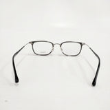 E5 eyevan イーファイブ アイヴァン c2 BK/ ST 眼鏡 51□20-145 メガネ ブラック クリア メンズ【中古】6-0604G◎