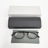 E5 eyevan イーファイブ アイヴァン c2 BK/ ST 眼鏡 51□20-145 メガネ ブラック クリア メンズ【中古】6-0604G◎