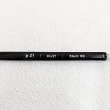 E5 eyevan イーファイブ アイヴァン p21 BK/ST 眼鏡 53□20-150 メガネ ブラック クリア メンズ【中古】6-0604G◎