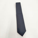 UNITED ARROWS シルク 無地 日本製 ネクタイ ネイビー メンズ ユナイテッドアローズ【中古】6-0615G◎