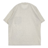 Danton POCKET T-SHIRT DT-C0198 TCB サイズL ポケット 半袖Ｔシャツ カットソー ヘザーアイボリー メンズ ダントン【中古】6-0512S♪
