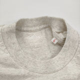 Danton POCKET T-SHIRT DT-C0198 TCB サイズL ポケット 半袖Ｔシャツ カットソー ヘザーアイボリー メンズ ダントン【中古】6-0512S♪