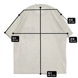 Danton POCKET T-SHIRT DT-C0198 TCB サイズL ポケット 半袖Ｔシャツ カットソー ヘザーアイボリー メンズ ダントン【中古】6-0512S♪