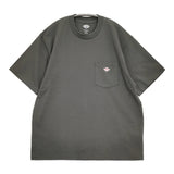 Danton POCKET T-SHIRT サイズL DT-C0198 TCB ポケット 半袖Ｔシャツ カットソー チャコールグレー メンズ ダントン【中古】6-0512S♪
