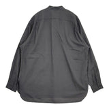 UNITED ARROWS バンドカラー プルオーバー サイズM 長袖シャツ チャコールグレー メンズ ユナイテッドアローズ【中古】6-0512M♪