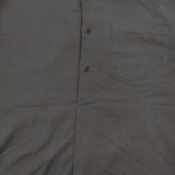 UNITED ARROWS バンドカラー プルオーバー サイズM 長袖シャツ チャコールグレー メンズ ユナイテッドアローズ【中古】6-0512M♪