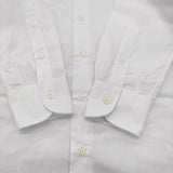 SHIPS イージーアイロンブロードワイドカラーシャツ サイズ39 定価15400円 長袖シャツ ホワイト メンズ シップス【中古】6-0512M♪