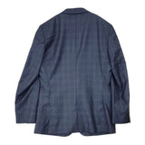 PAUL SMITH COLLECTION/Loro Piana ウール サイズL チェック テーラードジャケット ネイビー メンズ ポールスミスコレクション/ロロピアーナ【中古】6-1008T∞