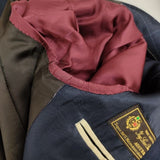 PAUL SMITH COLLECTION/Loro Piana ウール サイズL チェック テーラードジャケット ネイビー メンズ ポールスミスコレクション/ロロピアーナ【中古】6-1008T∞