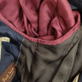 PAUL SMITH COLLECTION/Loro Piana ウール サイズL チェック テーラードジャケット ネイビー メンズ ポールスミスコレクション/ロロピアーナ【中古】6-1008T∞