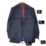 PAUL SMITH COLLECTION/Loro Piana ウール サイズL 紺ブレザー テーラードジャケット ネイビー メンズ ポールスミスコレクション/ロロピアーナ【中古】6-1008T∞