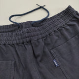 UNIVERSAL PRODUCTS EASY SHORTS 定価13200円 251-60510 サイズ2 ショートパンツ ショーツ 25SS ネイビー メンズ ユニバーサルプロダクツ【中古】6-0512S♪