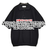 marka ORGANIC COTTON TWIST YARN SKIPPER KNIT サイズ2 定価35200円 M25B06SW01B ニット ポロシャツ 25SS ブラック メンズ マーカ【中古】6-0512S♪