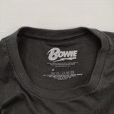 DAVID BOWIE HEROES バンドT バンT デヴィッドボウイ サイズS 半袖Ｔシャツ カットソー ブラック メンズ【中古】6-0512S♪