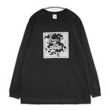 THE YELLOW MONKEY ザイエローモンキー 30周年ライブ バンドT バンT サイズL 長袖Ｔシャツ カットソー ロンＴ ブラック メンズ【中古】6-0725M∞