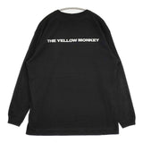 THE YELLOW MONKEY ザイエローモンキー 30周年ライブ バンドT バンT サイズL 長袖Ｔシャツ カットソー ロンＴ ブラック メンズ【中古】6-0725M∞