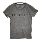 SEXY STONES RECORDS SHERBETS 浅井健一 セクシーストーンズフィーリングズ 半袖Ｔシャツ カットソー グレー ユニセックス【中古】6-0512S♪
