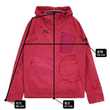 FUTURA LABORATORIES/DESCENTE サイズM ジャケット レッド マウンテンパーカー メンズ フューチュララボラトリーズ/デサント【中古】6-0512M♪