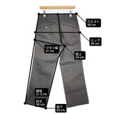 Needles スラックス サイズS コットンポリエステル パンツ グレー メンズ ニードルス【中古】6-0512G♪