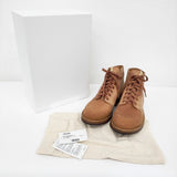 VISVIM 新品 BRIGADIER BOOTS-FOLK M8.5 定価169400円 0124302002001 ブーツ ライトブラウン メンズ ビズビム/ヴィズヴィム【中古】6-0407G♪