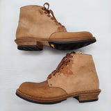 VISVIM 新品 BRIGADIER BOOTS-FOLK M8.5 定価169400円 0124302002001 ブーツ ライトブラウン メンズ ビズビム/ヴィズヴィム【中古】6-0407G♪