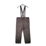 VISVIM CAMUS BRACES PANTS サイズ3 ハイウエスト サスペンダー パンツ 19AW チャコールグレー系 メンズ ビズビム/ヴィズヴィム【中古】6-0407G♪