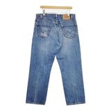 Levi's 505 メキシコ製 00505-026 W36 L29 レギュラーフィットストレート デニムパンツ 01年 ブルー メンズ リーバイス【中古】6-0610G∞