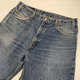 Levi's 505 メキシコ製 00505-026 W36 L29 レギュラーフィットストレート デニムパンツ 01年 ブルー メンズ リーバイス【中古】6-0610G∞