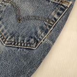 Levi's 505 メキシコ製 00505-026 W36 L29 レギュラーフィットストレート デニムパンツ 01年 ブルー メンズ リーバイス【中古】6-0610G∞