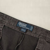 POLO RALPH LAUREN ANDREW PANT W35 L34 ポロチノ メキシコ製 パンツ 90s チャコールグレー メンズ ポロ・ラルフローレン【中古】6-0610G∞