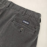 POLO RALPH LAUREN ANDREW PANT W35 L34 ポロチノ メキシコ製 パンツ 90s チャコールグレー メンズ ポロ・ラルフローレン【中古】6-0610G∞