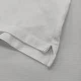 CRUCIANI イタリア製 コットン 鹿の子 定価34100円 JU1371 サイズ48 ポロシャツ ホワイト メンズ クルチアーニ【中古】6-0512S♪