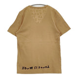Maison Martin Margiela エイズTシャツ S S30GC9998 Vネック 半袖Ｔシャツ カットソー 12SS ベージュ メンズ メゾンマルタンマルジェラ【中古】6-0512S♪