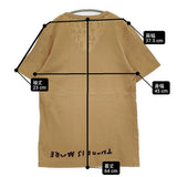 Maison Martin Margiela エイズTシャツ S S30GC9998 Vネック 半袖Ｔシャツ カットソー 12SS ベージュ メンズ メゾンマルタンマルジェラ【中古】6-0512S♪