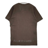 Maison Martin Margiela エイズTシャツ S S30GC9994 Vネック 半袖Ｔシャツ カットソー 12SS ブラウン メンズ メゾンマルタンマルジェラ【中古】6-0512S♪