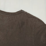 Maison Martin Margiela エイズTシャツ S S30GC9994 Vネック 半袖Ｔシャツ カットソー 12SS ブラウン メンズ メゾンマルタンマルジェラ【中古】6-0512S♪