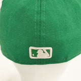 NEW ERA NY BBキャップ 7 1/2 帽子 キャップ グリーン メンズ ニューエラ【中古】6-0604G◎