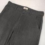 UNDERCOVERISM 切り替え テーパードパンツ K4507 サイズ2 パンツ グレー パープル メンズ アンダーカバーイズム【中古】6-0725G∞