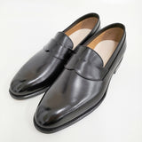 CALMANTHOLOGY カルマンソロジー 未使用品 OPERA LOAFER サイズUK7 定価162800円 A4958 ローファー ブラック メンズ【中古】6-0418G♪